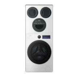 海信 大薄荷2.0E5S WF120E5S+WV50G-1 分区洗一体机 12kg 全球白