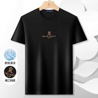 梦特娇 出清福利夏薄休闲男士短袖T恤弹力上衣