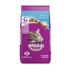 whiskas 全价成猫粮10kg营养发腮全价猫主粮20斤通用10公斤