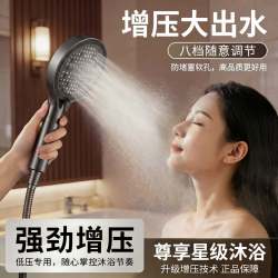 科倍洁 德国14CM超大面板增压淋浴花洒顶部喷枪卫生间浴室多功能超耐摔
