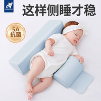 温欧 新生儿吸汗侧睡枕定型枕防吐奶辅助婴儿初生0-6个月婴儿用品