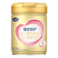 飞鹤 超级飞帆臻爱倍护3段12-36月龄幼儿配方幼儿配方奶粉900g