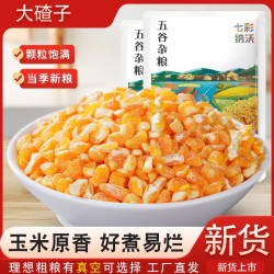 图形 玉米大碴子新货农家五谷杂粮笨苞米细大玉米碎粒煲粥