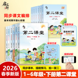 2026春季升级版课堂笔记第二课堂上下册  拍一发二