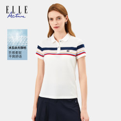 ELLE Active 女士短袖POLO衫 夏季新款