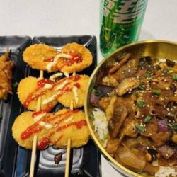 喷香肥牛拌饭套餐单人餐
