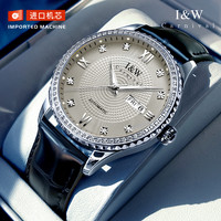 I&W Carnival 官方正品&W爱沃驰男士手表新款全自动机械表防水夜光男表-8615