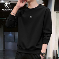 乔丹 品牌卫衣衣服男长袖t恤2026宽松新款正品上衣白色针织套头衫