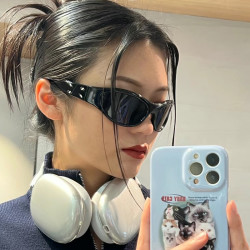 Y2K千禧辣妹太阳镜欧美网红复古凹造型墨镜潮流太阳眼镜防紫外线
