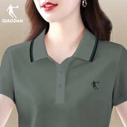 乔丹 旗舰店正品POLO衫女装2026新款夏季速干翻领女士上衣短袖T恤