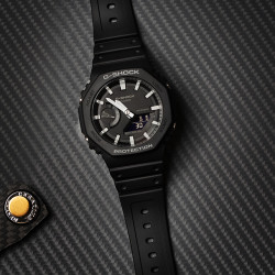 CASIO 农家橡树系列防水多功能潮流百搭男士手表GA-2100