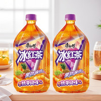 康师傅 热带冰红茶1L/500ml冰红茶热带风味整箱饮料水果味果汁饮品