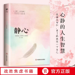静心战胜焦虑的心理心理学策略正版自我疗愈情绪控制情商畅销励志