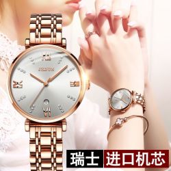 金仕盾 2023新款瑞士认证金仕盾手表女士款气质简约小众轻奢高档高级女表