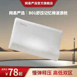 网易严选 ｜B01航空系列全尺寸舒压记忆棉波浪枕sss