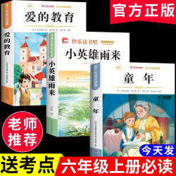 童年小英雄雨来爱的教育课外书阅读书籍人教版