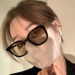 黑框茶色墨镜女款高级感显瘦大脸太阳眼镜时尚潮流防紫外线百搭