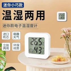 迷你温湿度计家用电子数显壁挂多功能干温度计家用室内