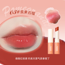 novo 补水润唇膏秋冬保湿防干裂淡化唇纹有色唇膏口红打底