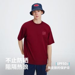 NVG·YOUNG 年轻系列 男士宽松圆领短袖T恤 3325506525