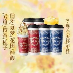 霸王茶姬 伯牙/夏梦/花田/桂馥/万里/橙香/桂子7选2