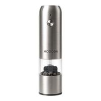 Modoga 电动黑胡椒海盐研磨器 不锈钢自动调料瓶