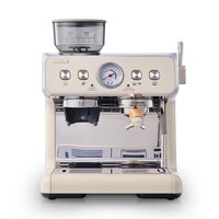 移动端：Barsetto BAE02S 半自动咖啡机 米白色