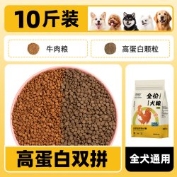 养相思 狗粮40斤装通用型中大型犬成犬专用金毛拉布拉多边牧土狗20大包装