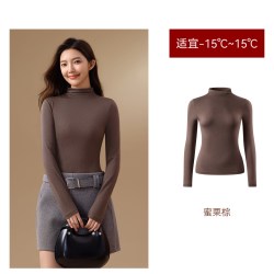 都市丽人 保暖女士打底衣秋衣薄款内搭肌底衣长袖内衣2026新款