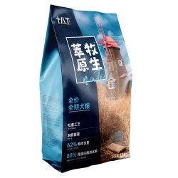 萃牧原生鲜肉犬粮冻干肉松鸭肉梨泪痕管理肠胃亲和低敏易消化通用
