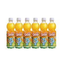 可口可乐 酷儿橙汁 450ml*6瓶 童年果汁含维生素c橙味饮料 包邮