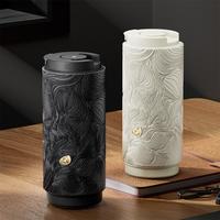 ZIPPO 保温杯秋水含情实用咖啡杯情侣水杯便携式杯子