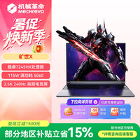 机械革命 旷世X 16英寸游戏笔记本电脑 (C7-245HX RTX5060) 星际灰 16G 1T