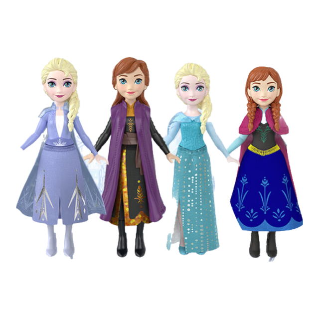PLUS会员：Barbie 冰雪奇缘迷你姐妹公主 HPL56 1款 娃娃