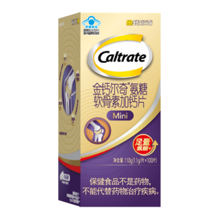 钙尔奇 高阶硫酸氨糖软骨素钙片