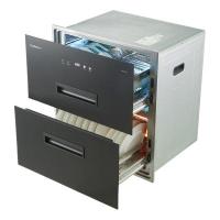 康宝 XDZ100-T5 100升三层大容量 黑色双门消毒柜