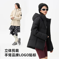 千仞岗 真五折~650+蓬松鸭绒短款羽绒服 多色可选