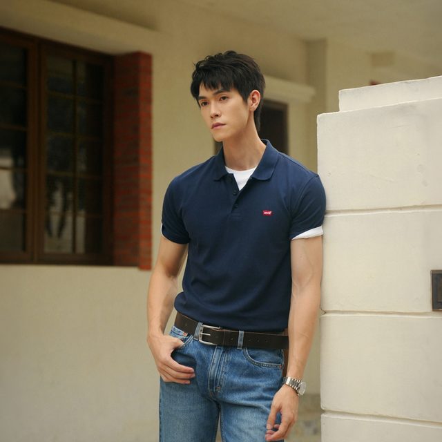 88VIP：Levi's 冰酷系列 简约凉感 男士短袖Polo衫