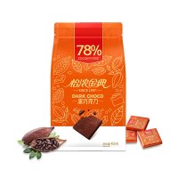 怡浓 金典78%黑巧克力400g