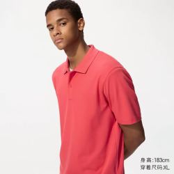 优衣库 AIRism POLO衫/短袖优衣库男装女装T恤482302