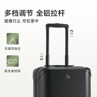 爱华仕 海岸线系列 PC材质 20英寸 红色 拉杆箱