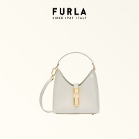 FURLA 【七夕礼物】IRIDE牛皮迷你HOBO流浪包手提单肩斜挎女包