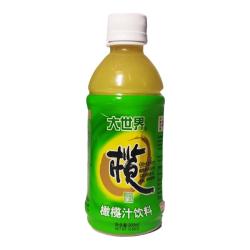 大世界 无糖鲜榨橄榄汁 果汁饮料