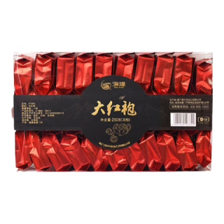 海堤 中茶海堤岩乌龙茶 大红袍茶叶自己喝 口粮茶送礼长辈礼盒250g 大红袍250g*1盒