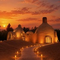 中卫常乐胜境旅居度假村1-2晚+早餐+晚餐+疗愈体验