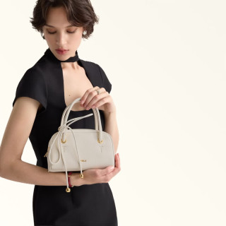 FURLA 【七夕礼物】POPPY牛皮迷你手提单肩斜挎女包