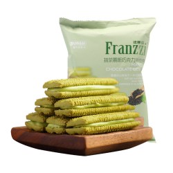 法丽兹 夹心曲奇零食抹茶巧克力味饼干下午茶点心 活动