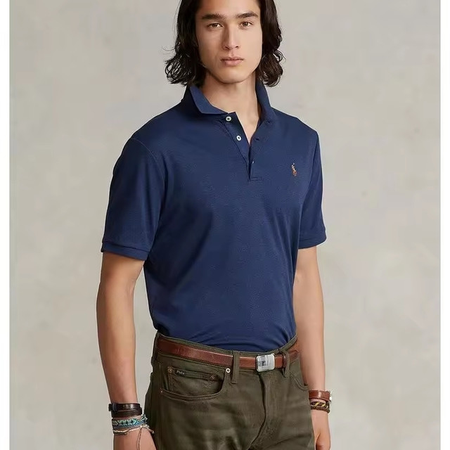 限尺码：RALPH LAUREN 男士经典Polo衫 L码
