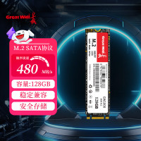 长城 SSD固态硬盘GW1000 M.2 SATA协议2280 NGFF 台式机笔记本电脑固态硬盘