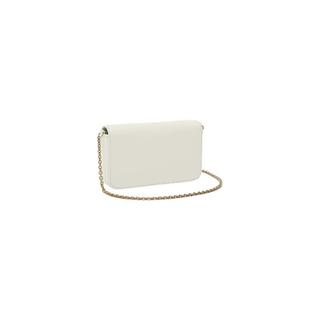 FURLA 1927系列 牛皮迷你链条斜挎包 白色